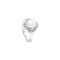 Radiant Blossom Pearl Ring image