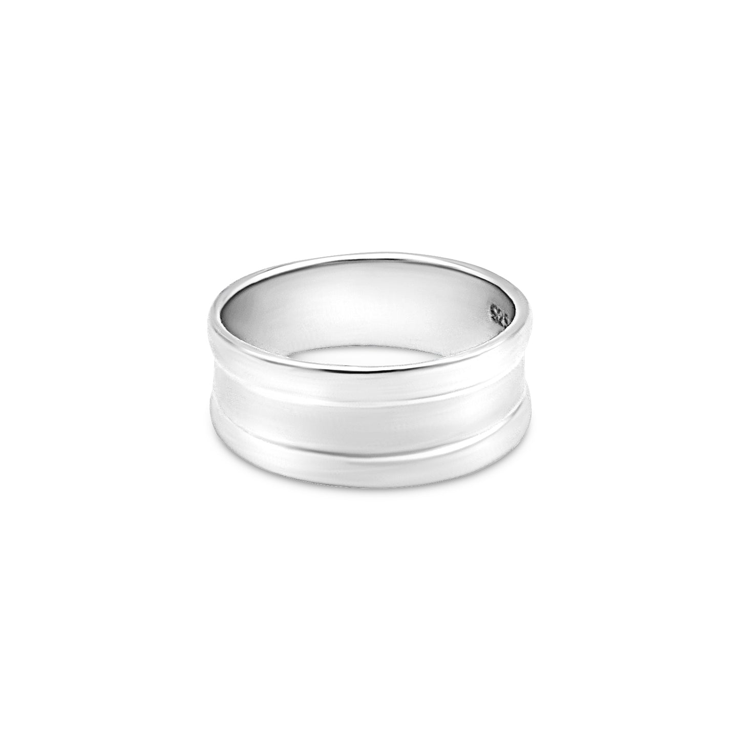 Modern Elegance Sterling Silver Ring