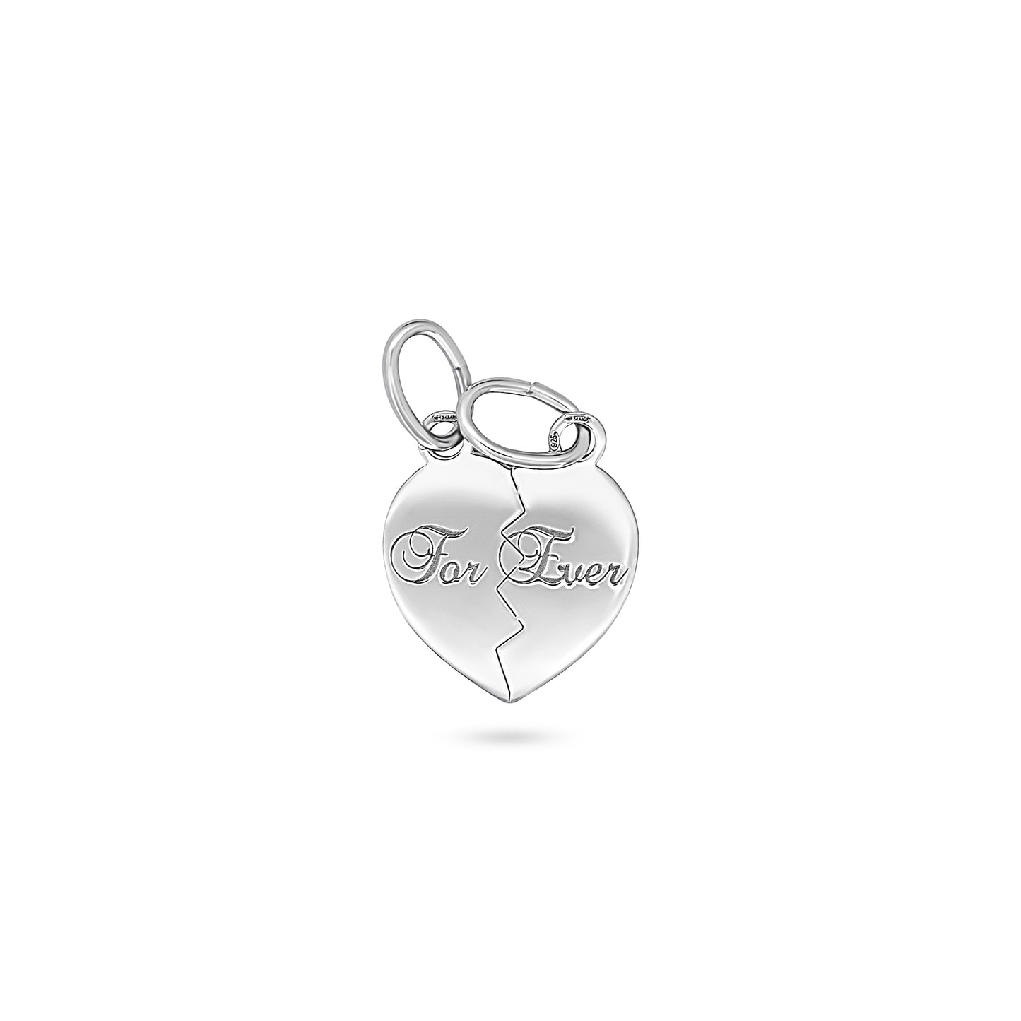 Split Heart Pendant