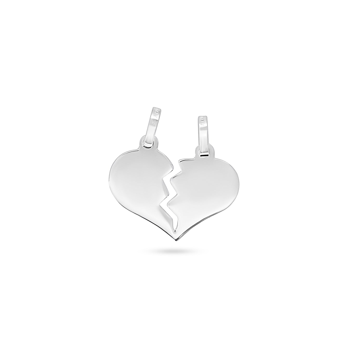 Couple’s Shared Heart Pendant