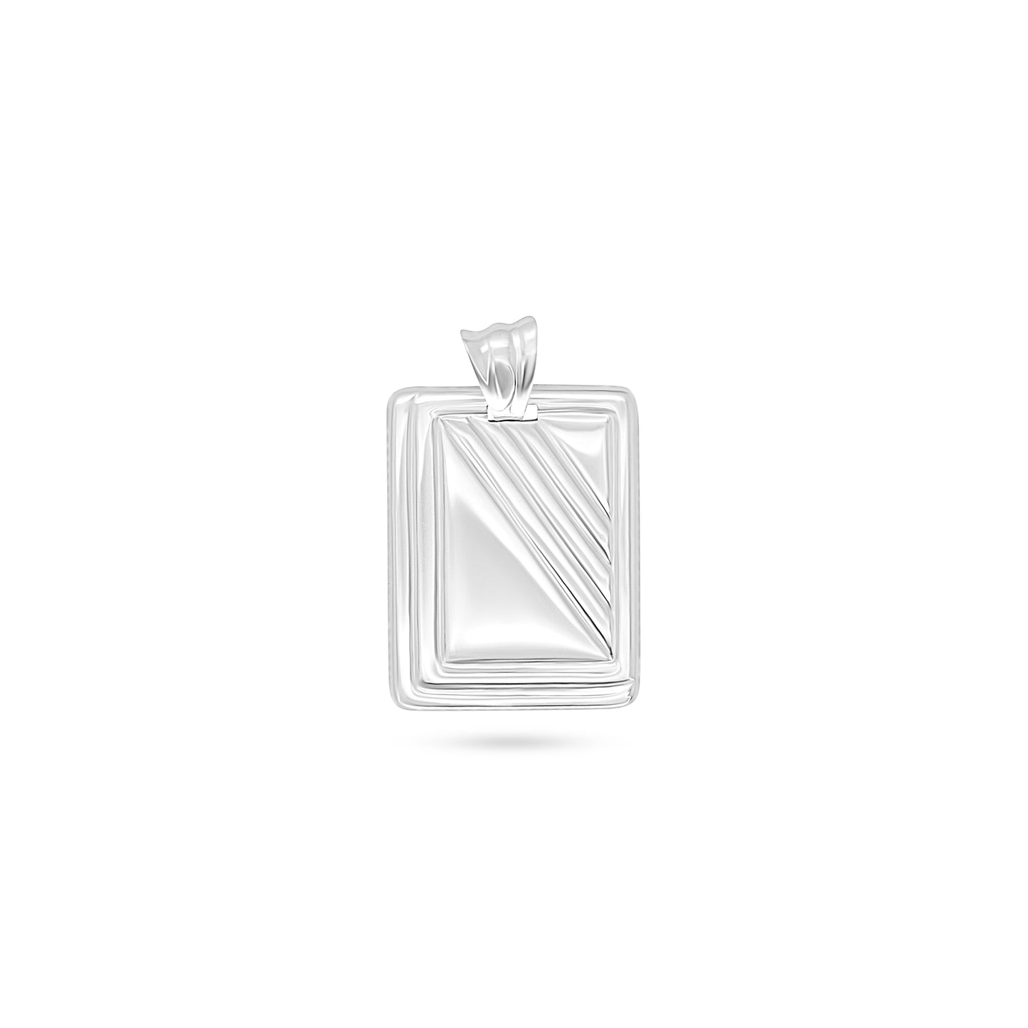 Striped Engraving Pendant