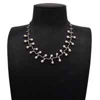 Elegant Pearl Bloom Necklace image