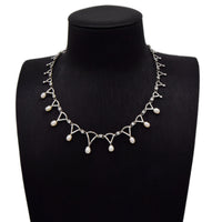 Elegant Cascade Pearl Necklace image