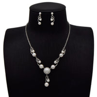 Elegant Pearl Cascade Set image