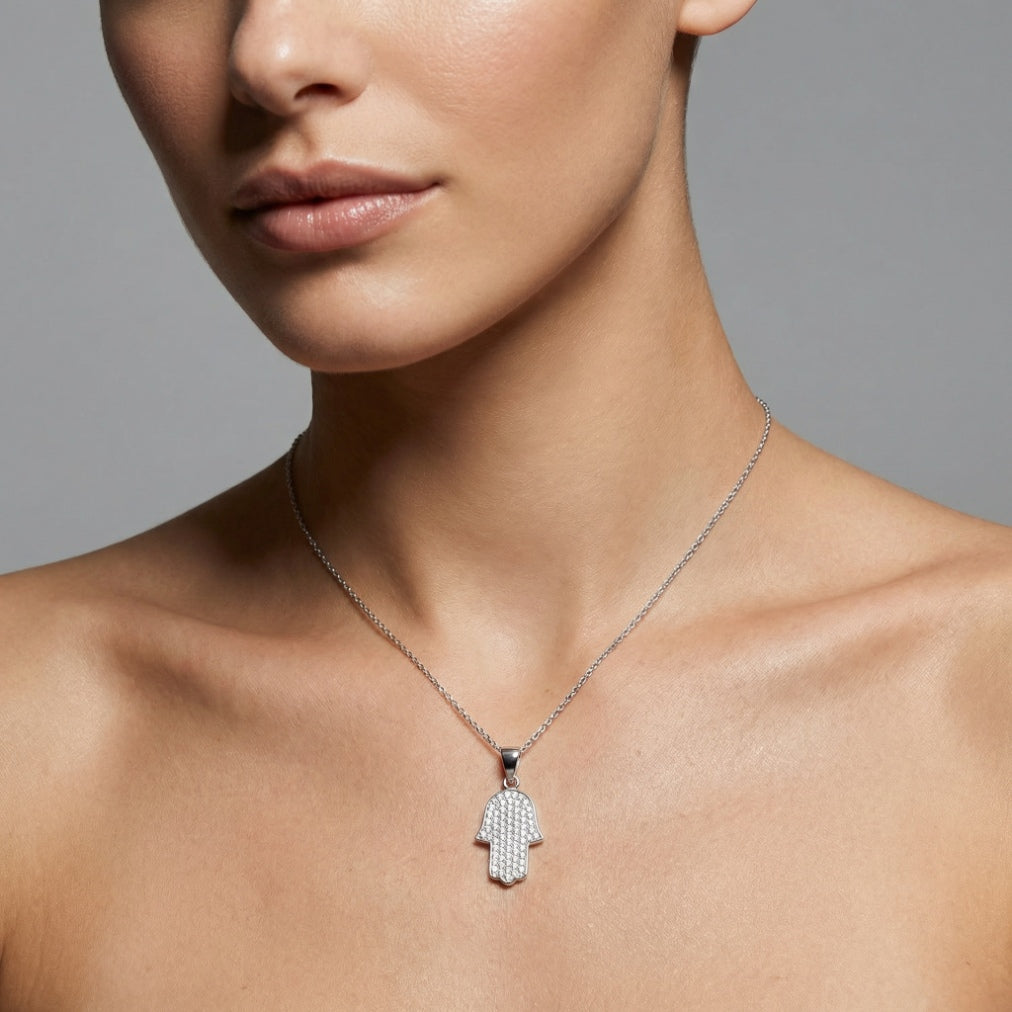 Hamza Kaff Fatima Sparkle Pendant