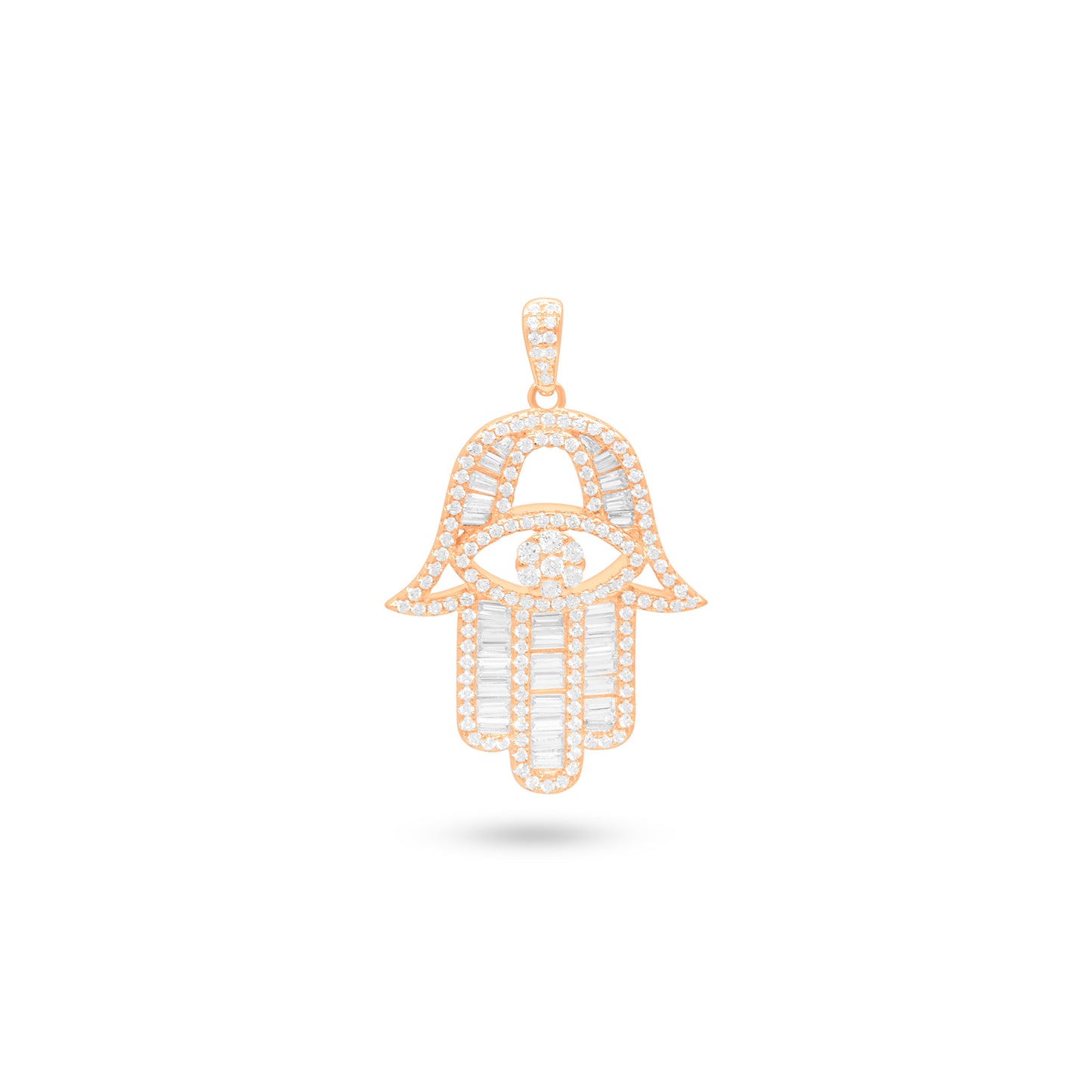 Kaf Fatima Evil Eye Pendant