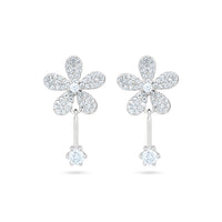 Floral Elegance Drop Earrings image