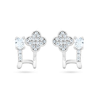 Sparkling Clover Earrings image