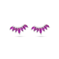 Radiant Marquise Gemstone Studs image