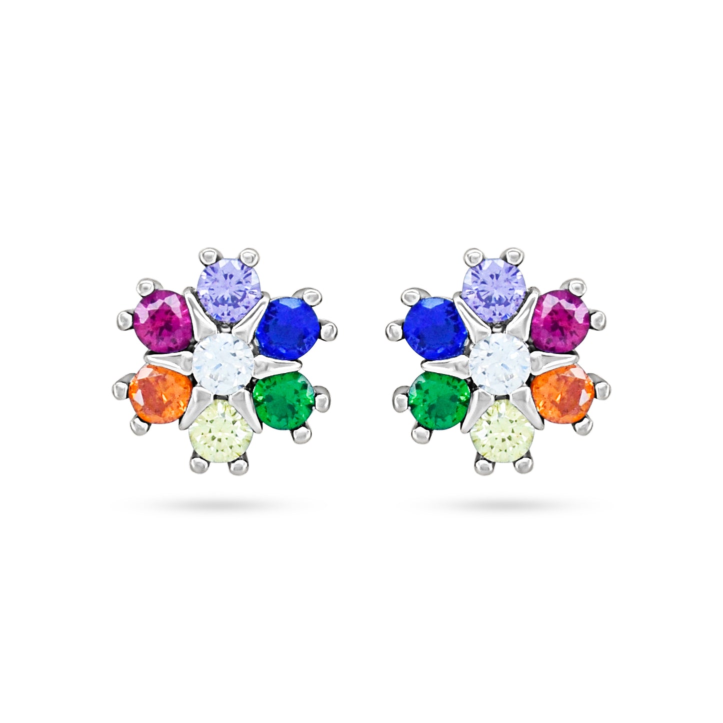 Colorful Blossom Studs