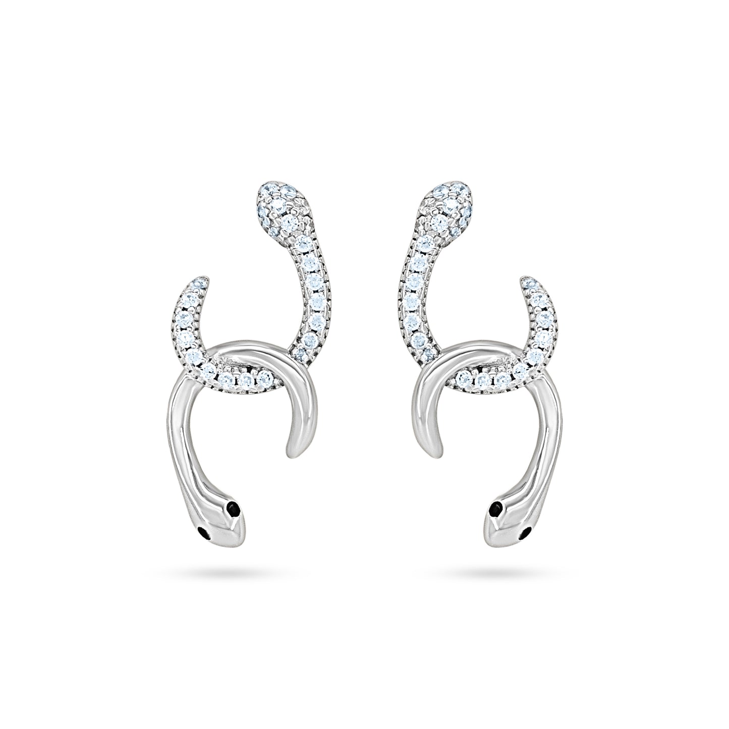 Serpentine Sparkle Earrings
