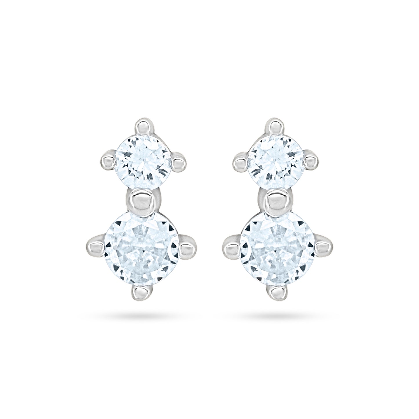 Radiant Sky Zircon Studs