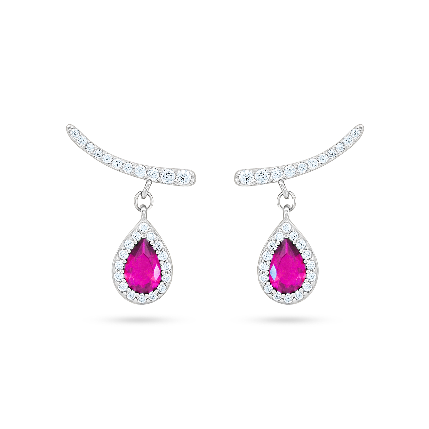 Emerald Elegance Drop Earrings