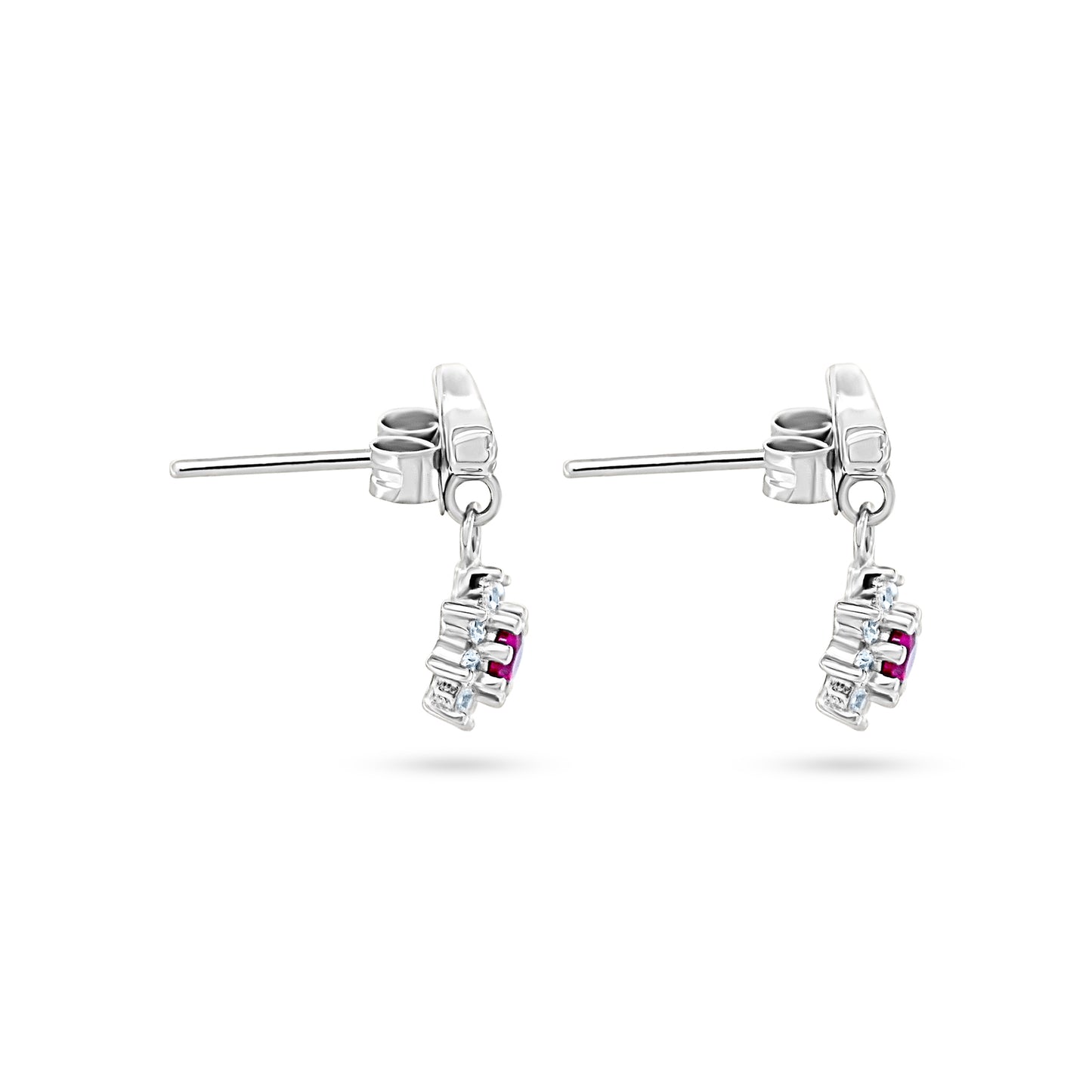 Radiant Blossom Drop Earrings