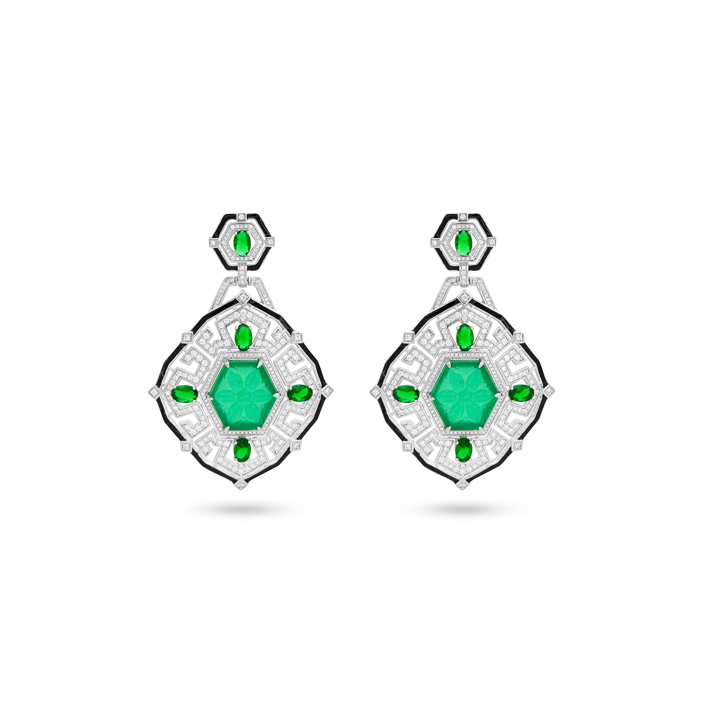 Emerald Mosaic Set