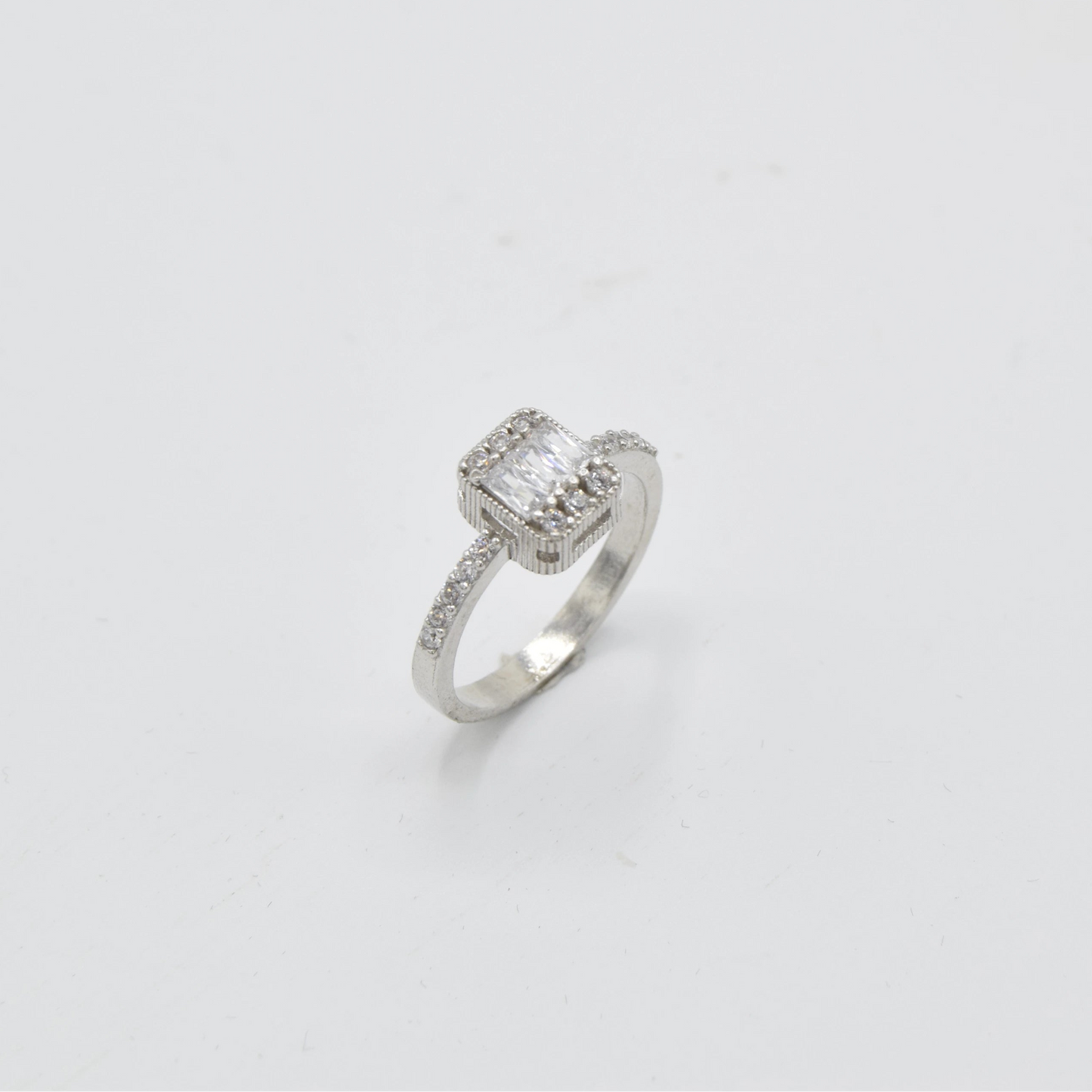 Elegant Cascade Silver Set