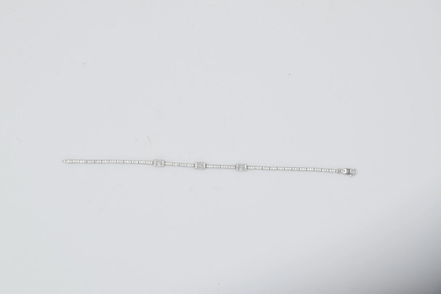 Elegant Cascade Silver Set