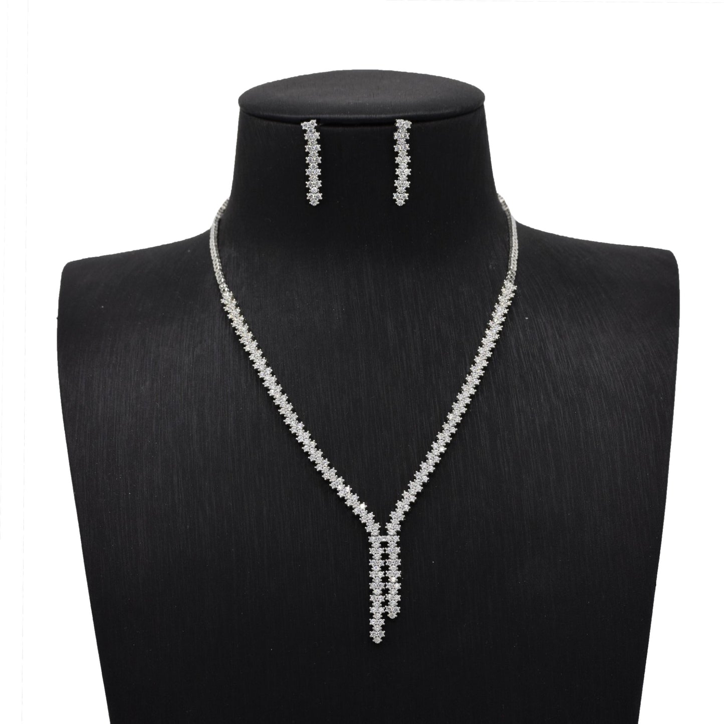 Elegant Zircon Drop Set