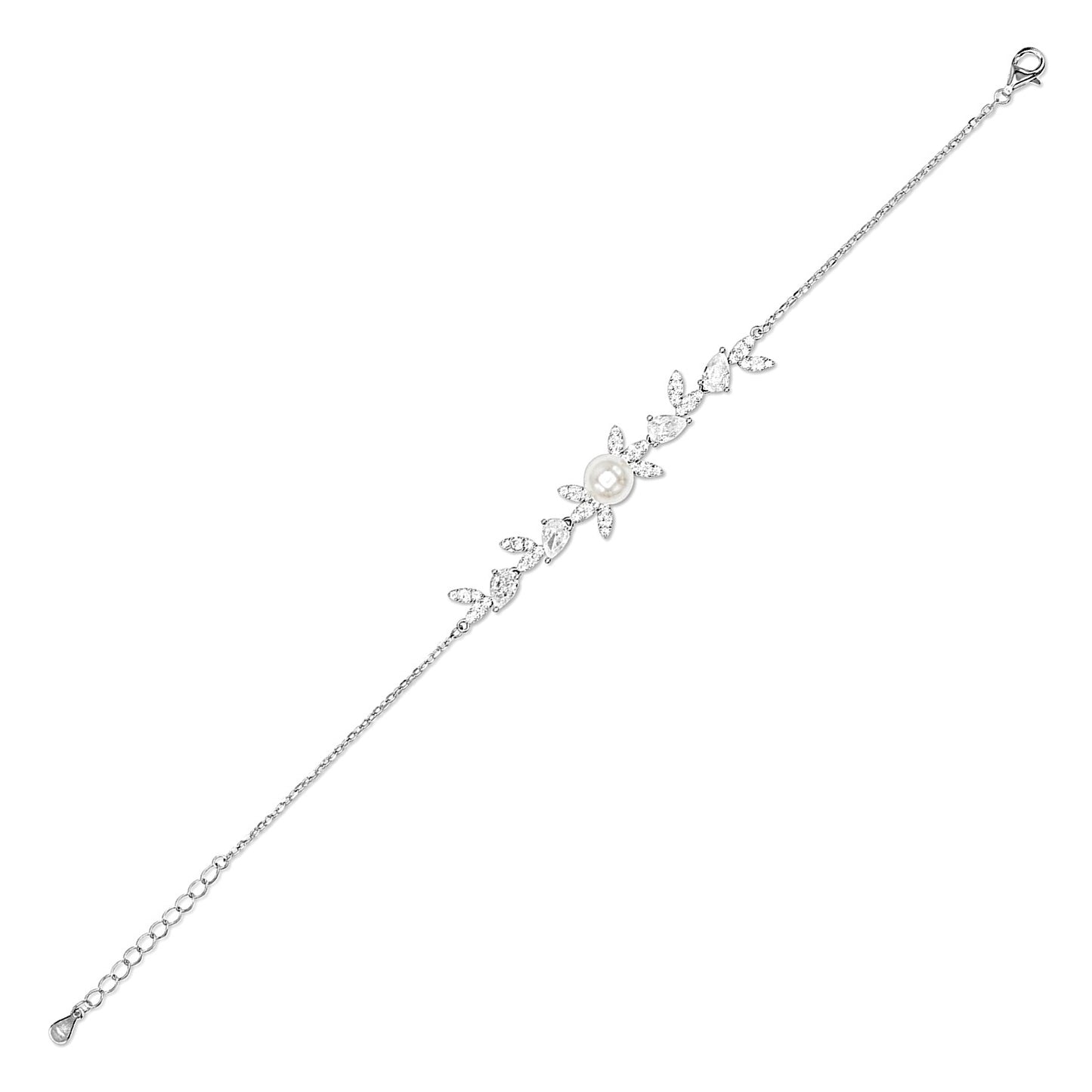 Elegant Pearl Blossom Set