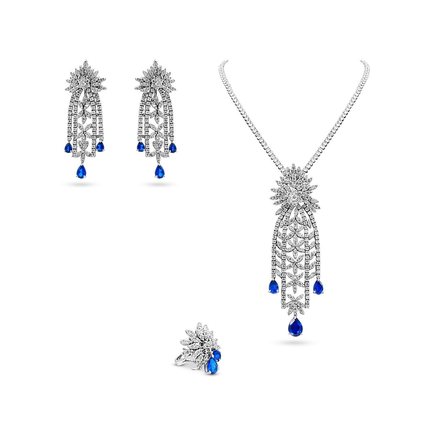Royal Cascade Zircon Set