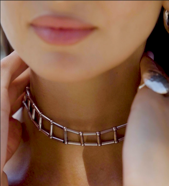 Modern Rose Gold Choker