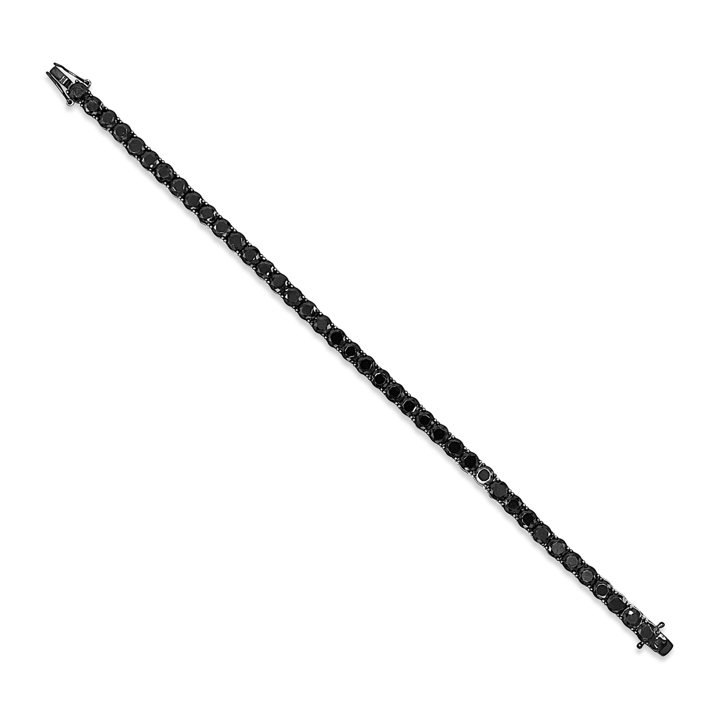 Double Black Tennis Bracelet - 5 mm