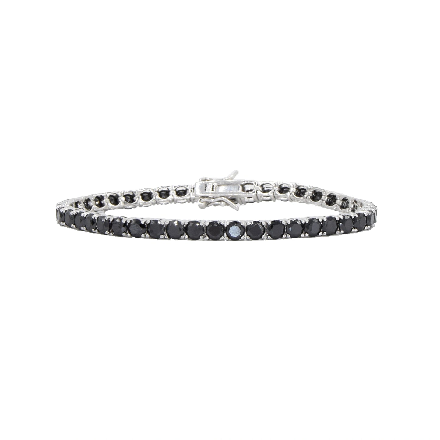 Black & White Tennis - 4 mm
