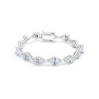 Triangle Tennis Bracelet image