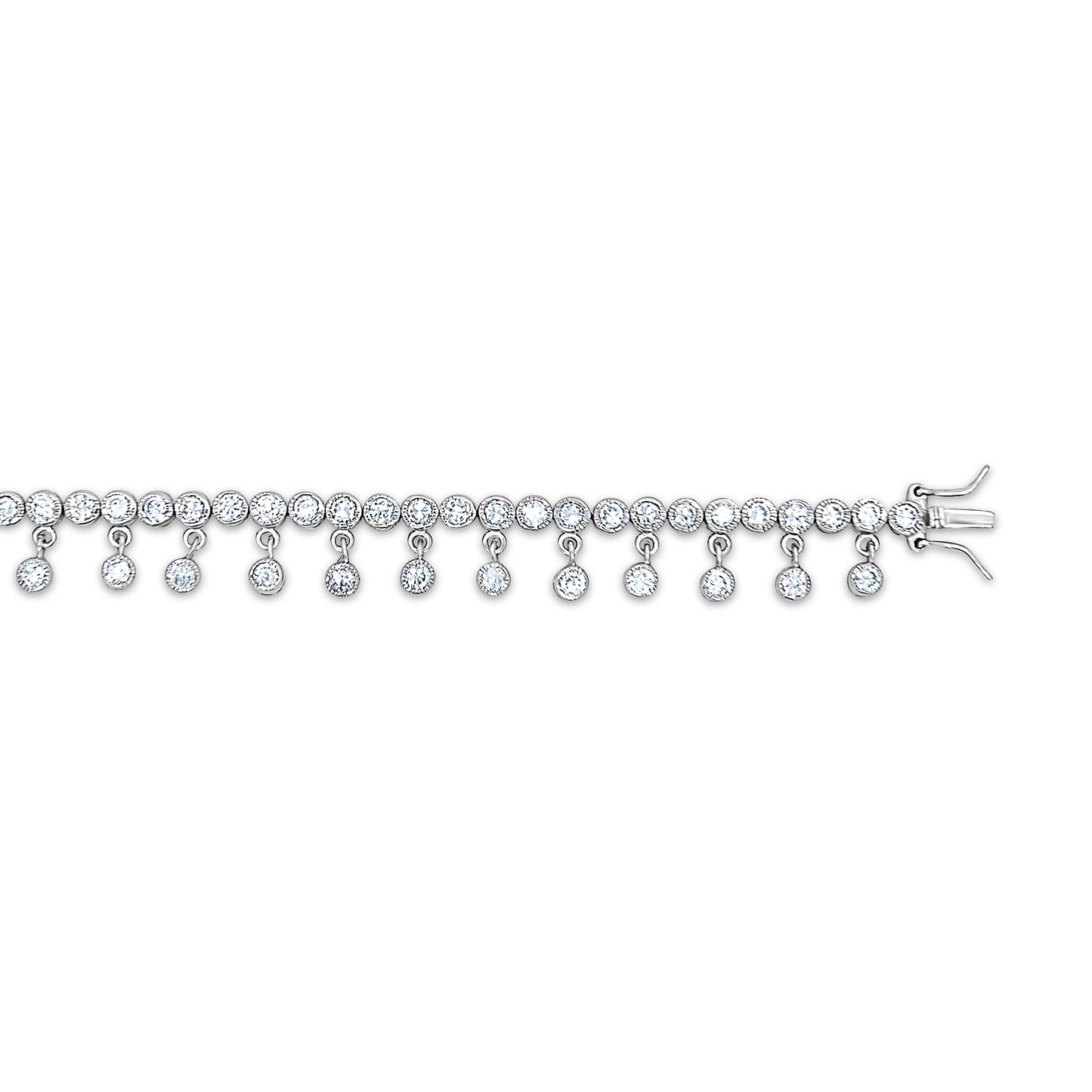 Dazzling Drop Charm Bracelet