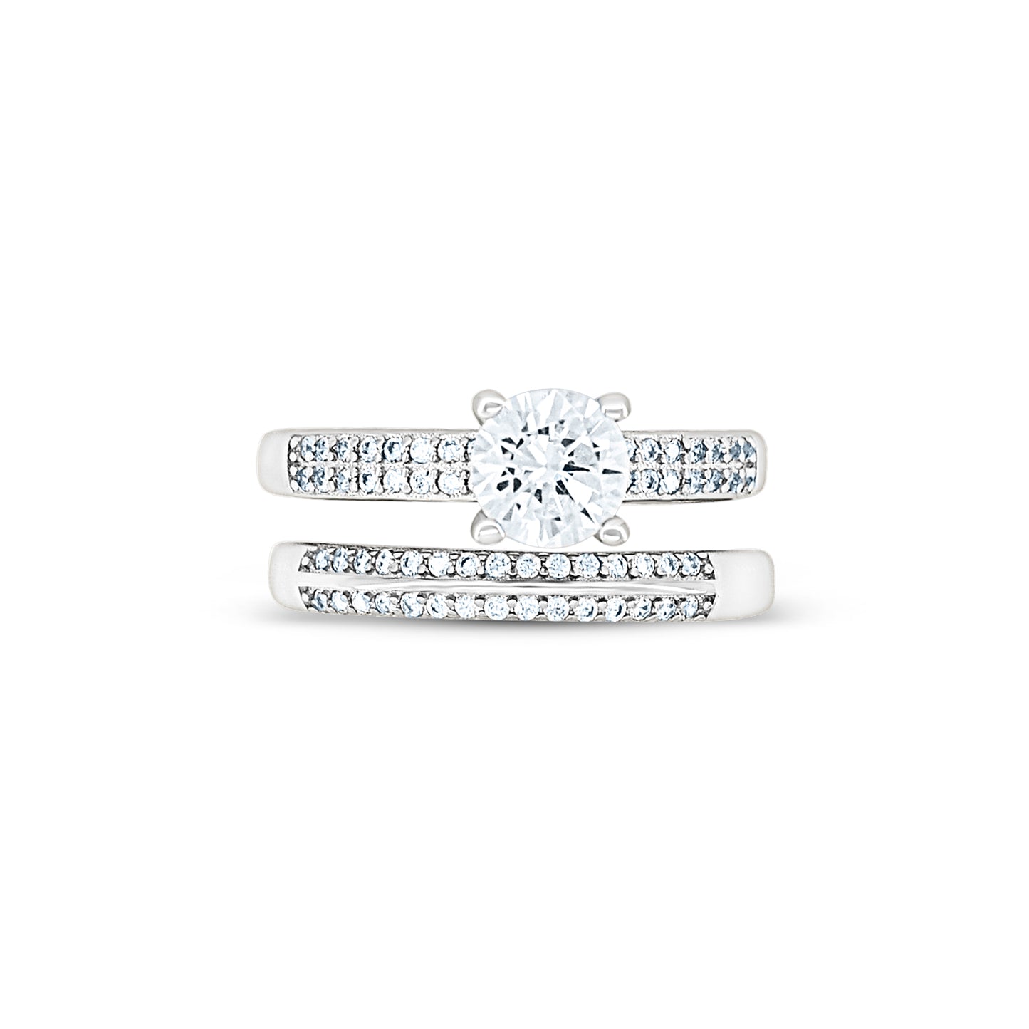 Radiant Elegance Duo Ring