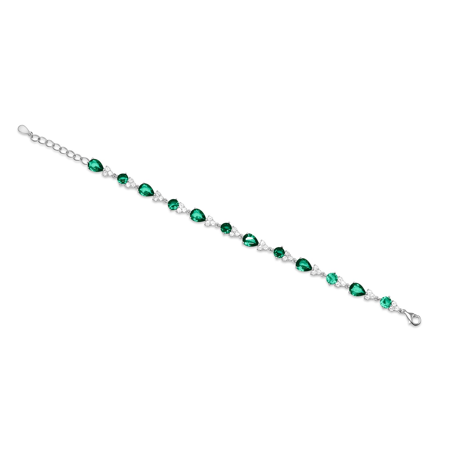 Royal Teardrop Zircon Bracelet