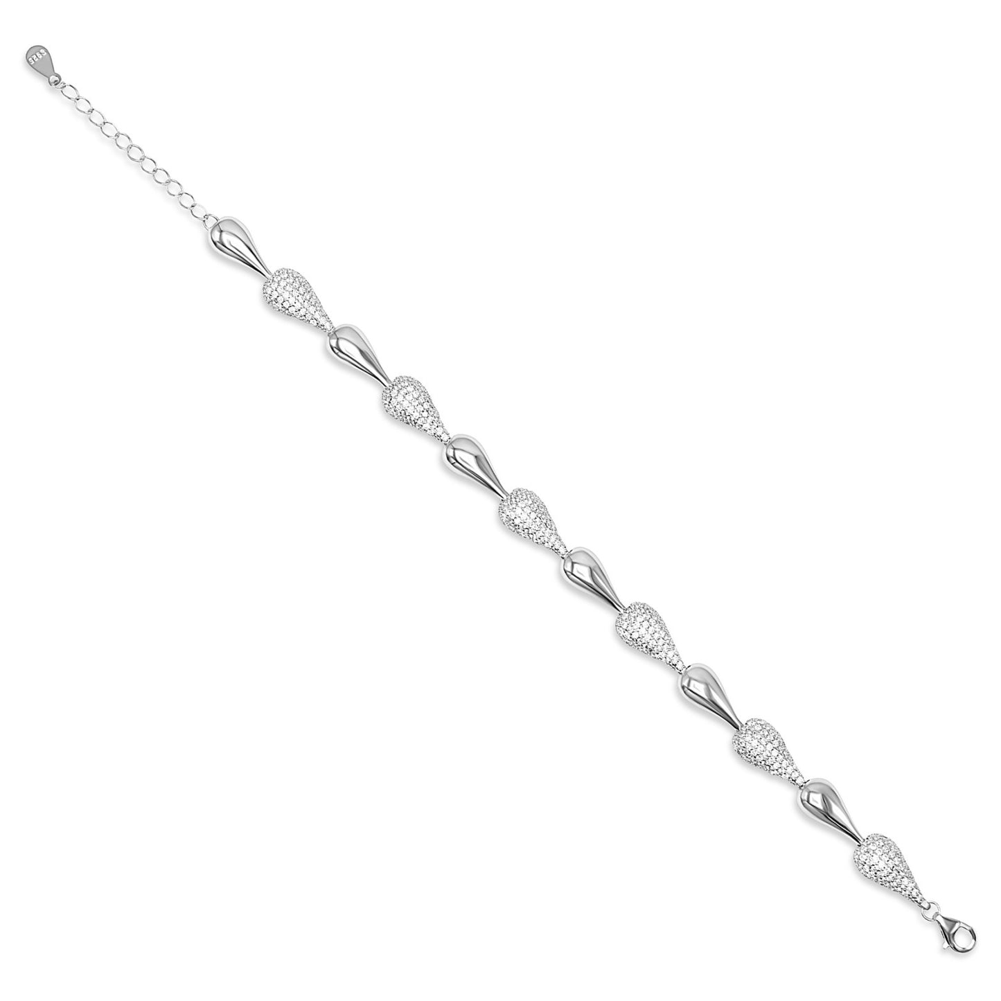 Pavé Dewdrop Bracelet