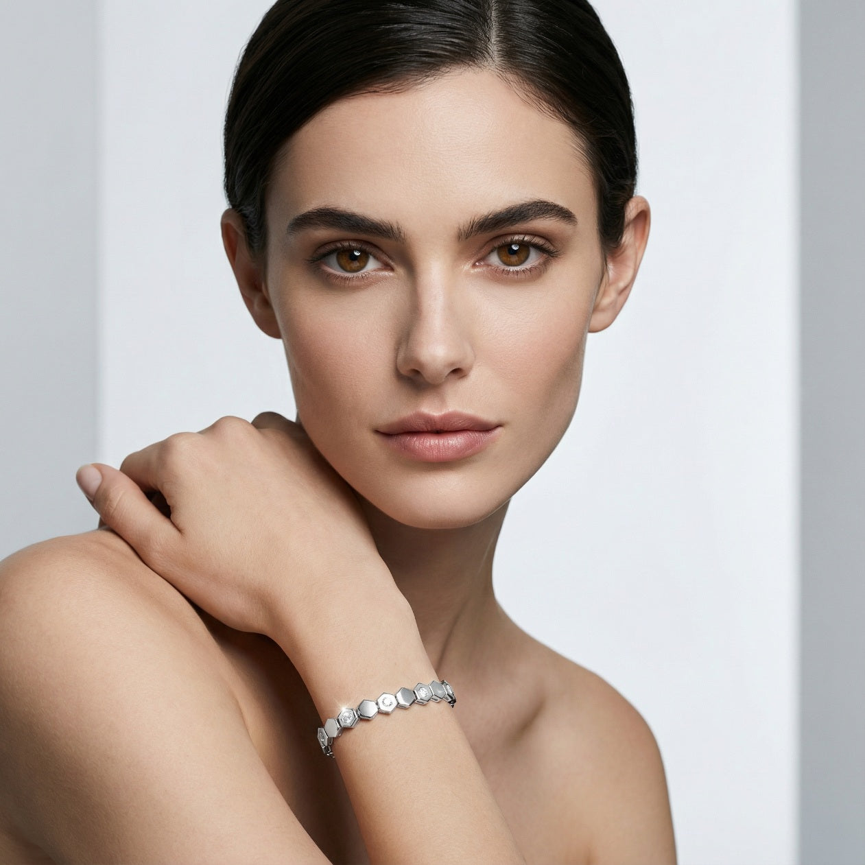 Honeycomb Sparkle Bracelet