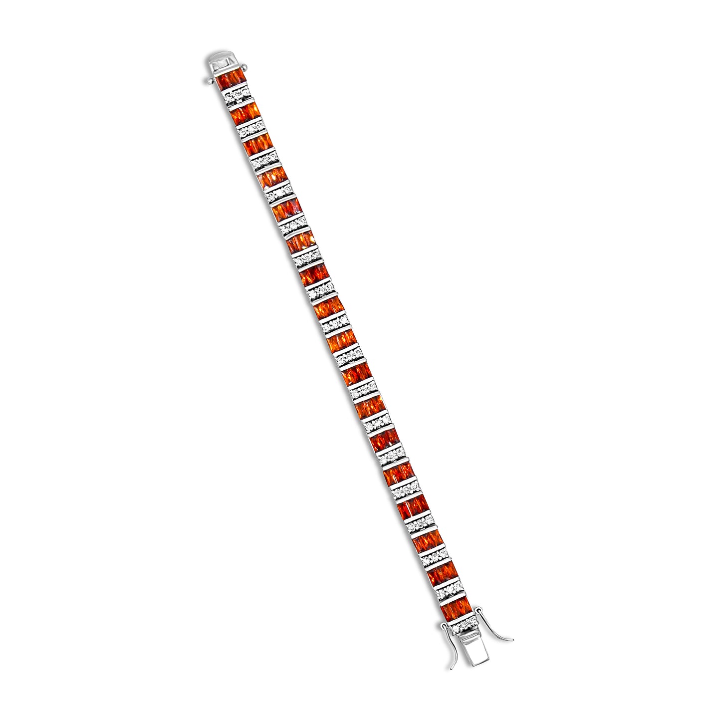 3R Orange Patterned Bracelet