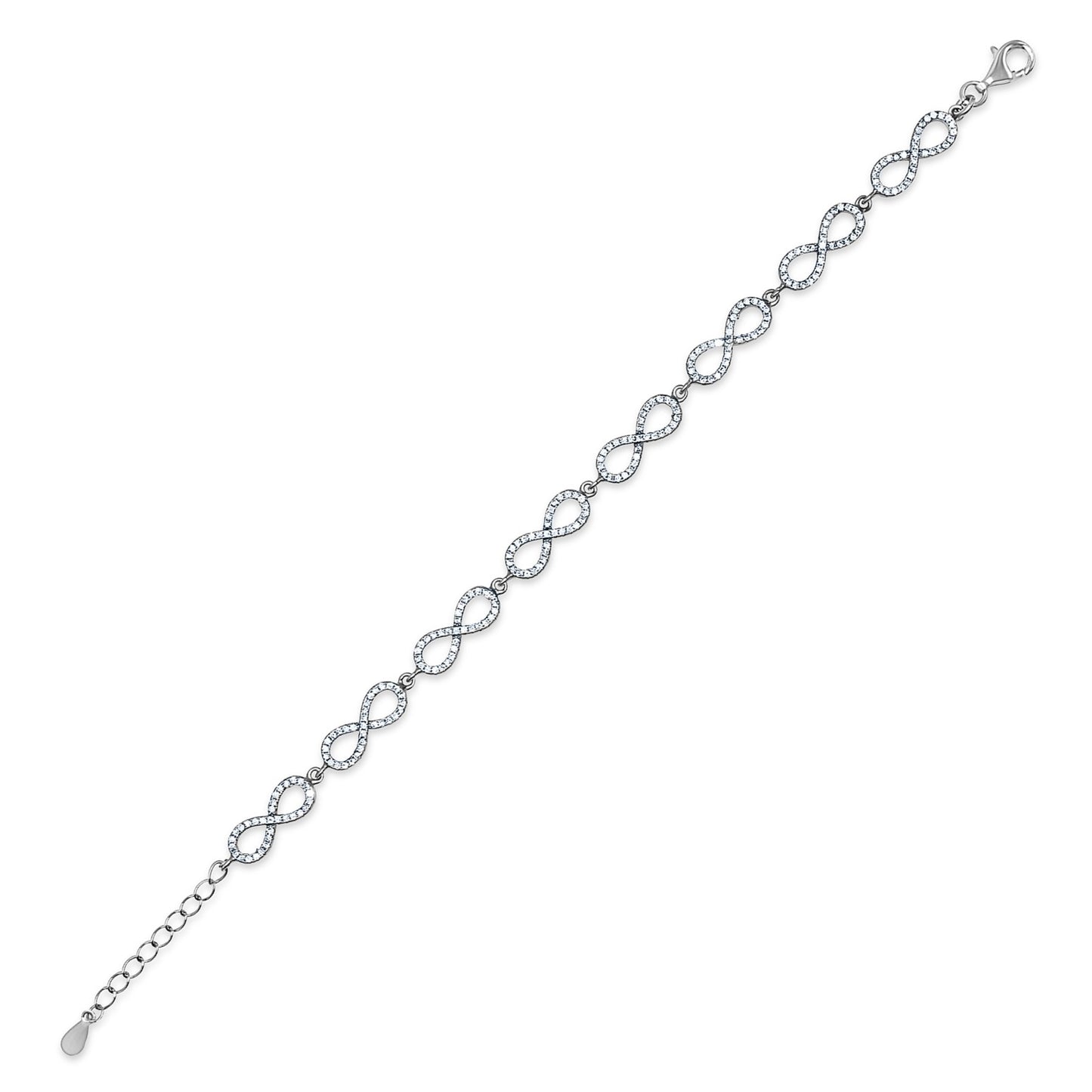 Infinity Pavé Bracelet