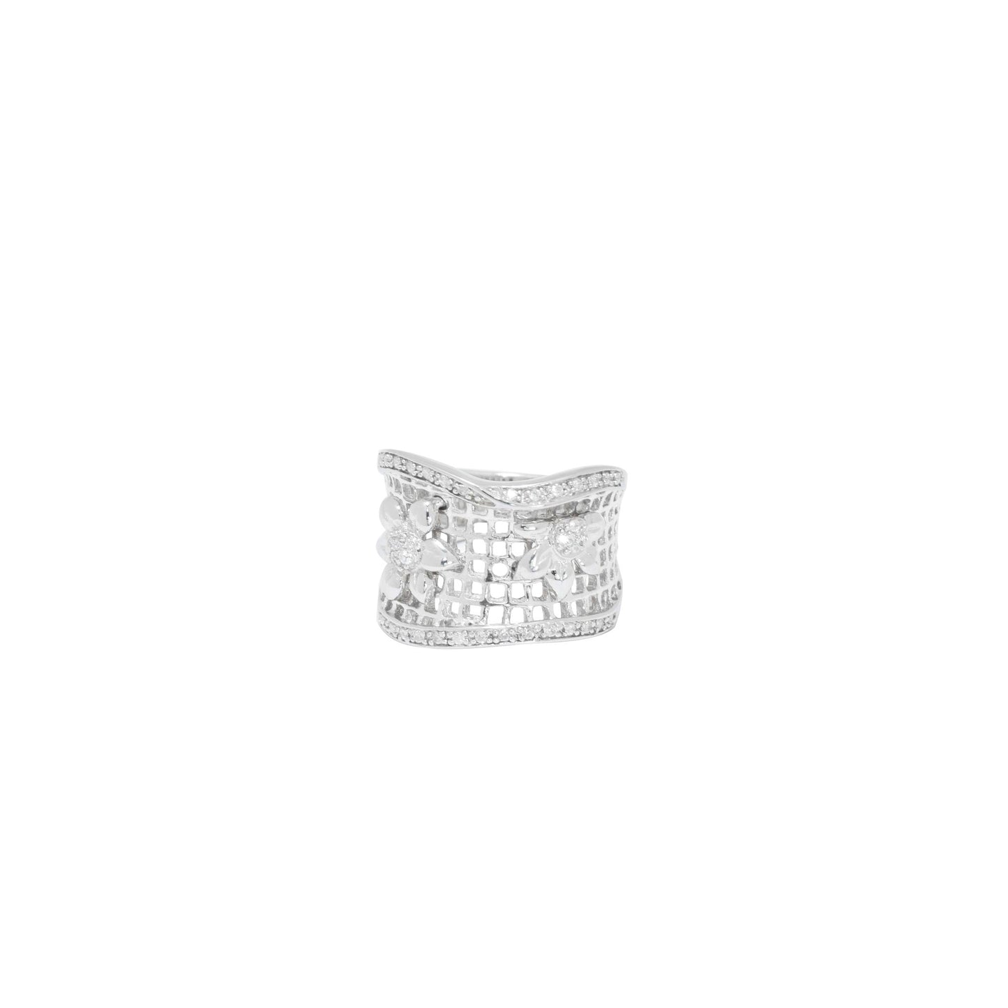 Mesh Blossom Ring