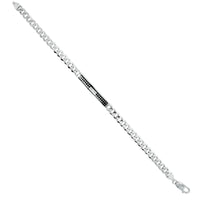 Smalto ID Bracelet - Polka Square Frame image