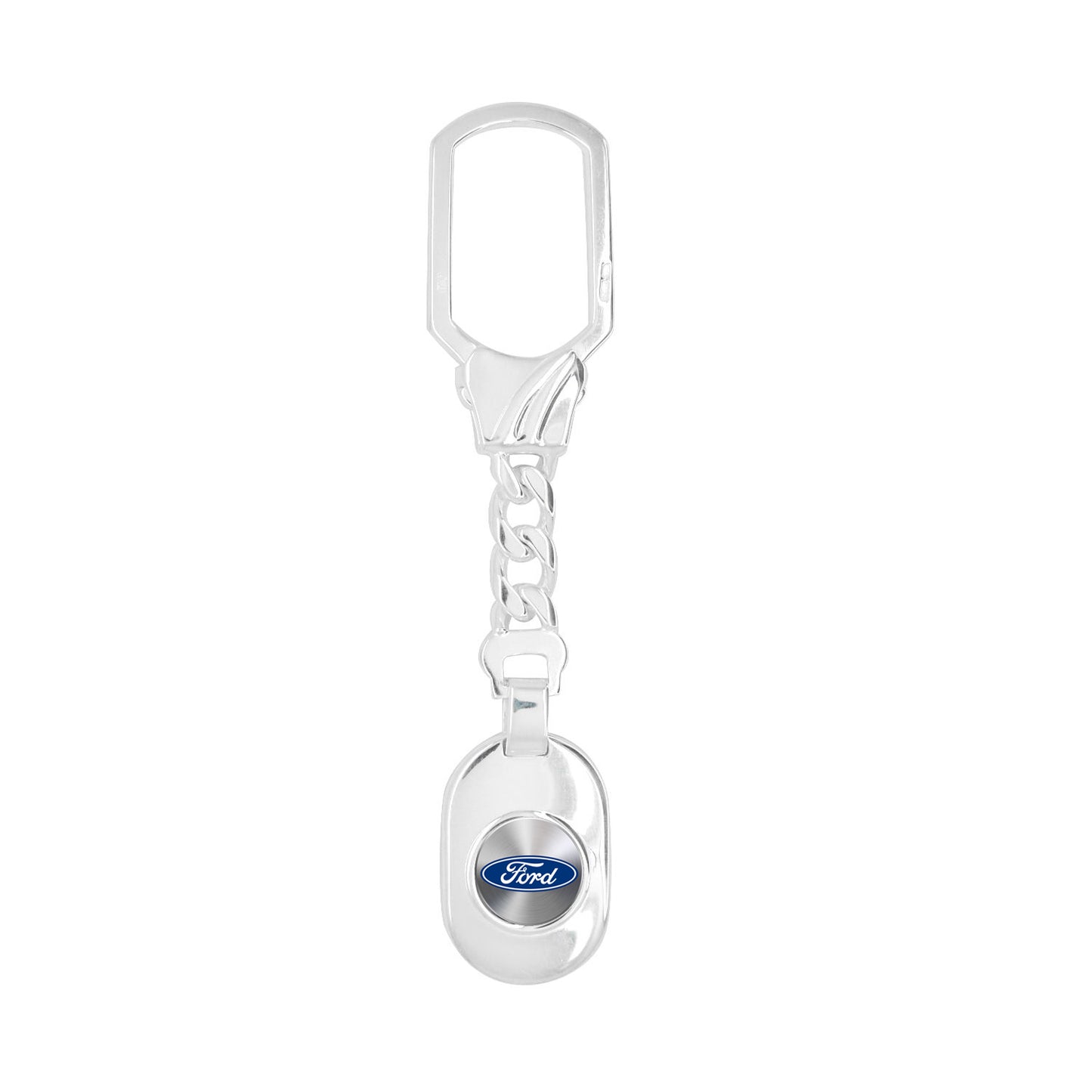 Ford-silver-keychain