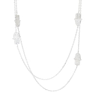 Hamsa Wrap Necklace image