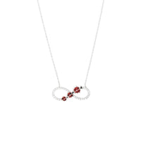 Infinity Lady Bug Necklace image