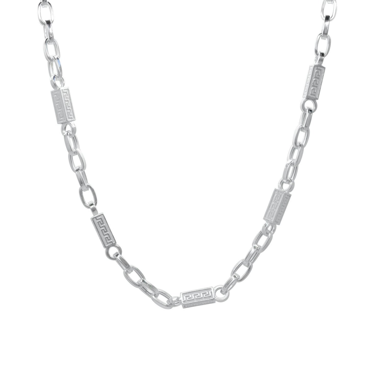 Hollow Chain - Meander Square Link