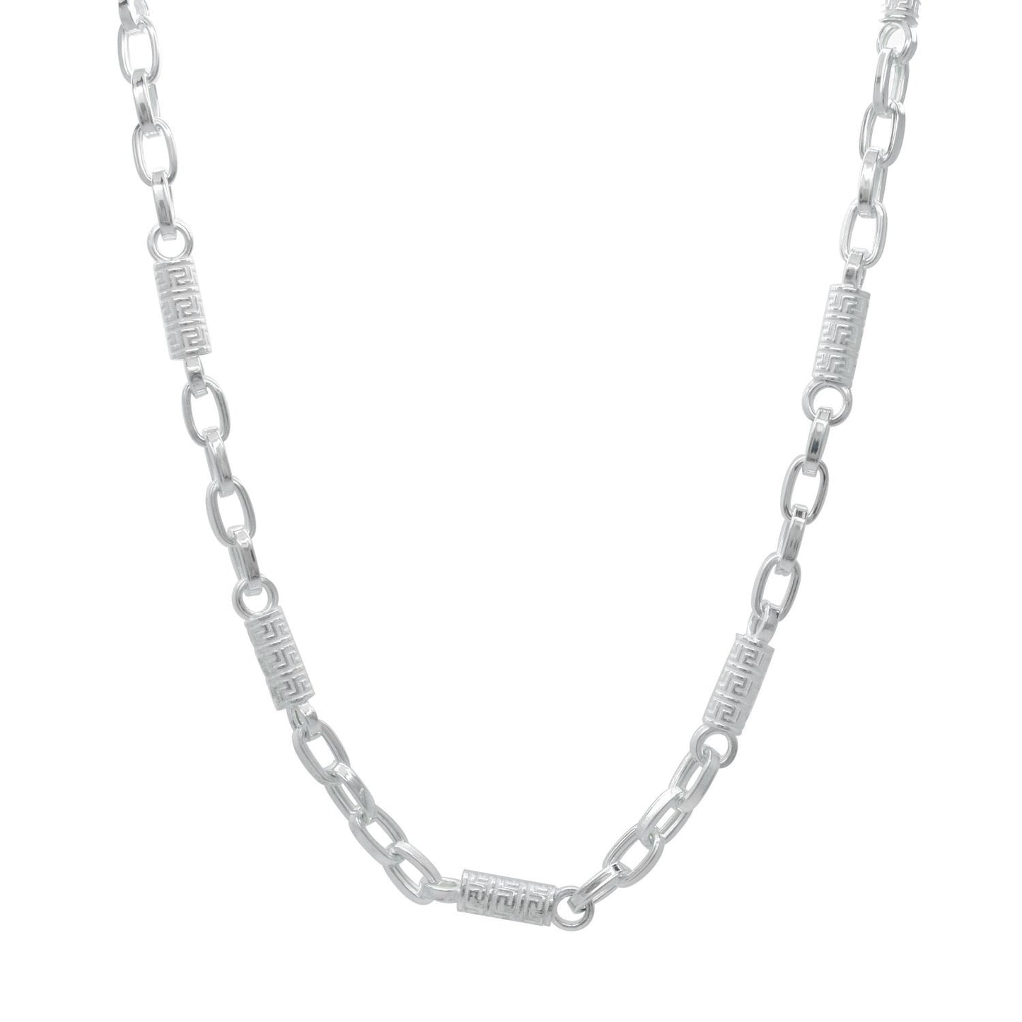 Hollow Cylix Chain with Meander Pattern