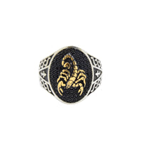 Oxidized Scorpion Ring image