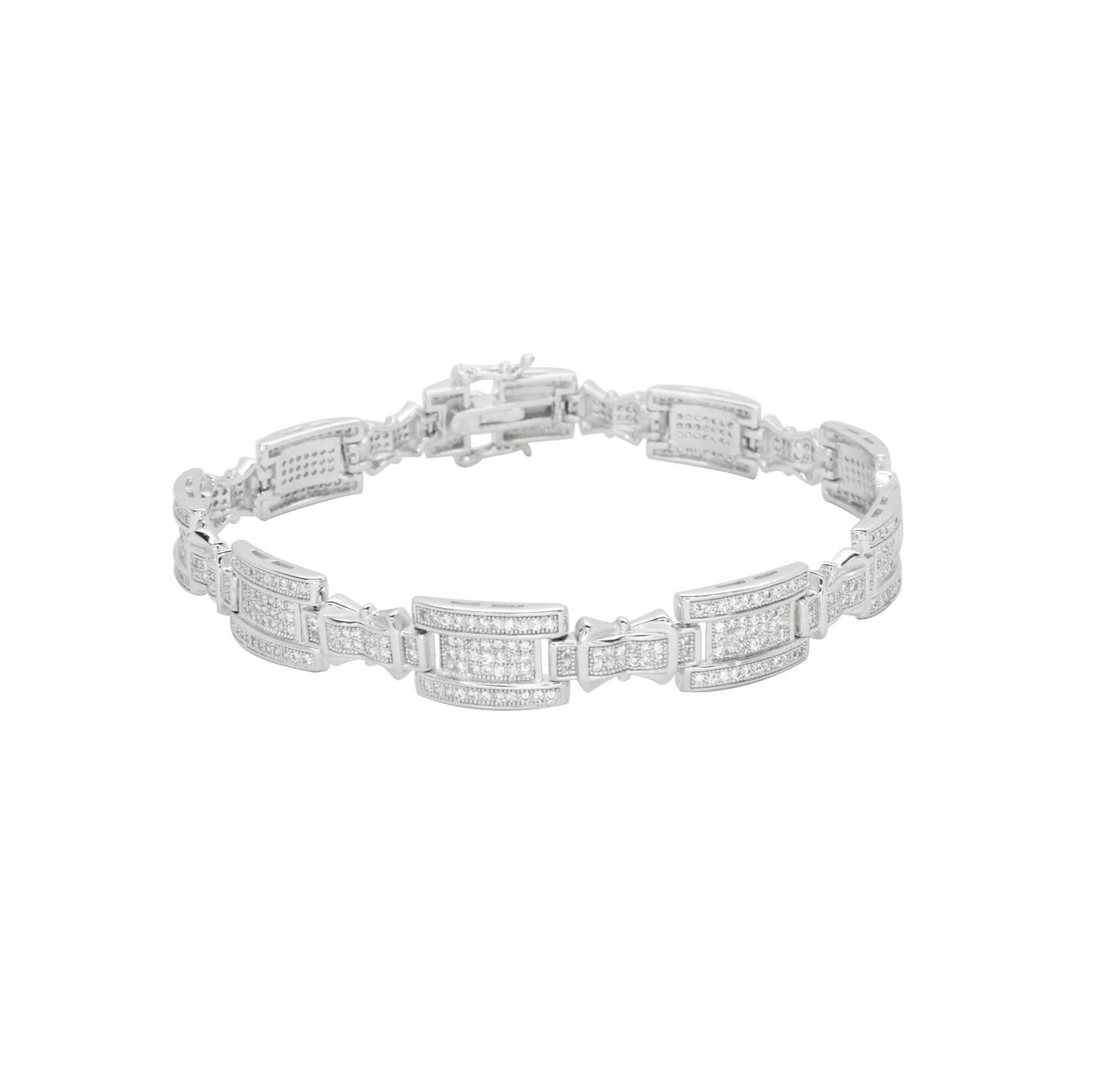 Zircon Pttrn Bracelet