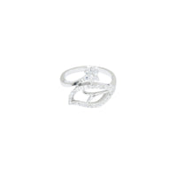 Sparkling Leaf & Flower Ring image