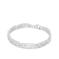 Frame Pattern Tennis Bracelet image