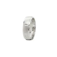 Sleek Silver Band with Subtle Texture image