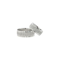 Textured Duo Rings image