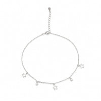 Star Charm Dangle Anklet image