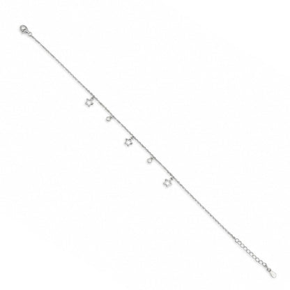 Star Charm Dangle Anklet